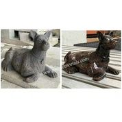 Cane da compagnia per lapidi