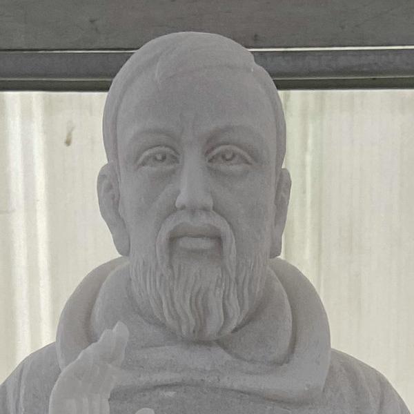 Marble St Pio Statue for Gypsy Job-St Marble St Pio Statue for Gypsy Job-St